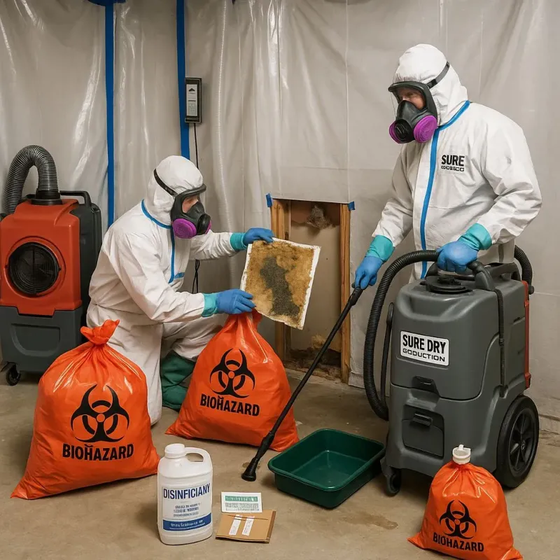 Contaminated Water Handling Protocols process in Elizabethtown, IL